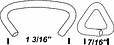 9AL25 9 gauge aluminum hog rings