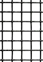 1/2"x1/2" black vinyl coated hardware cloth