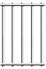 12-1/2 gauge 1/2"x3" galvanized after welded wire fence material