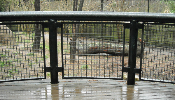 vinyl coated welded wire mesh infill safety panles