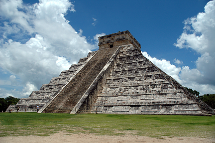 Mayan temple after world ends 12.21.12