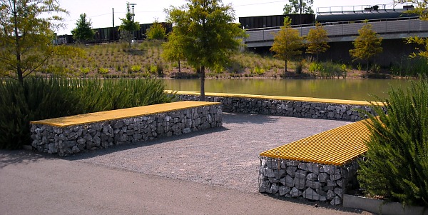 gabion seating