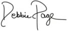 Debbie Page signature