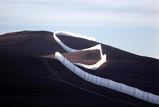 Running Fence by Christo and Jeanne-Claude